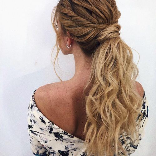 Romantic Ponytail Updo Hairstyles (Photo 4 of 20)
