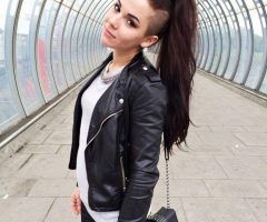 20 Collection of Shaved Long Hairstyles