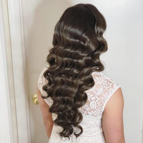 Shiny Tousled Curls Hairstyles (Photo 11 of 20)