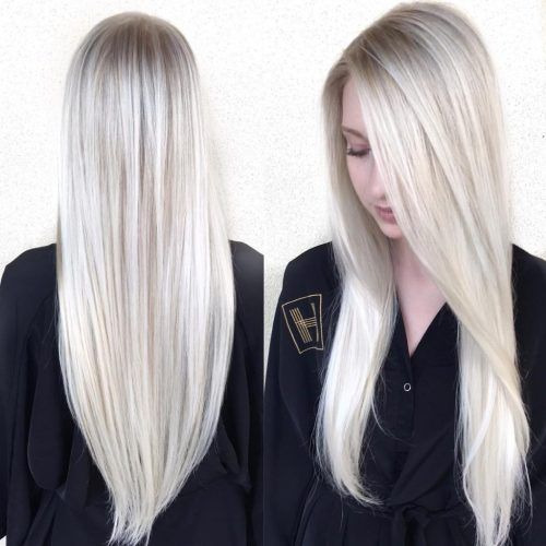 Sleek Ash Blonde Hairstyles (Photo 11 of 20)