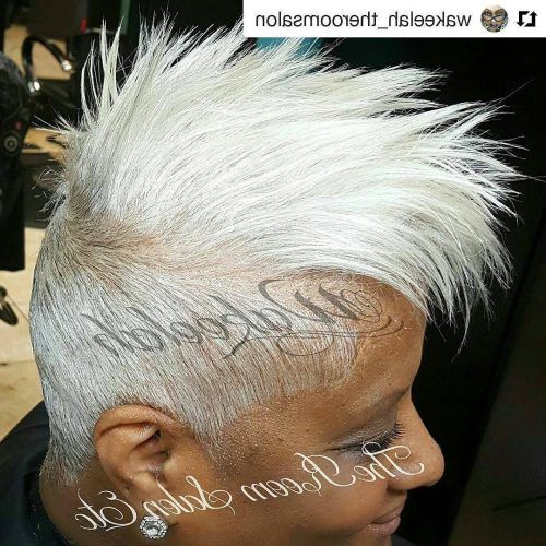 Stunning Silver Mohawk Hairstyles (Photo 17 of 20)