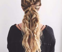 2024 Latest Two Braids in One Hairstyles