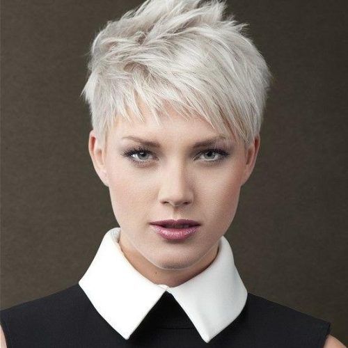Very Short Textured Pixie Haircuts (Photo 5 of 20)