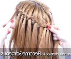 20 Ideas of Waterfall Mermaid Braid Hairstyles