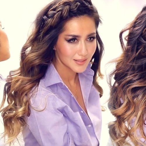 Wavy And Braided Hairstyles (Photo 1 of 20)