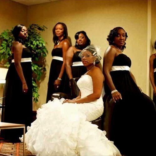 Wedding Hairstyles For African American Bridesmaids (Photo 6 of 15)