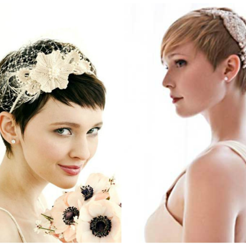Wedding Hairstyles For Very Short Hair (Photo 14 of 15)