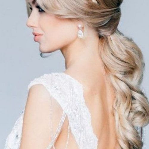Wedding Hairstyles With Ponytail (Photo 3 of 15)
