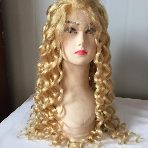 White Blonde Curls Hairstyles (Photo 18 of 20)