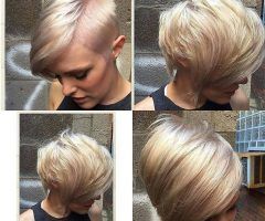 20 Ideas of White Blonde Hairstyles with Dark Undercut