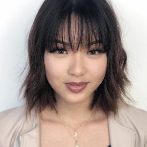 Wispy Bob Hairstyles With Long Bangs (Photo 9 of 20)