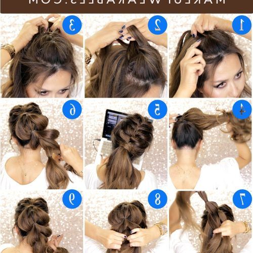 Mohawk Braid And Ponytail Hairstyles (Photo 7 of 20)