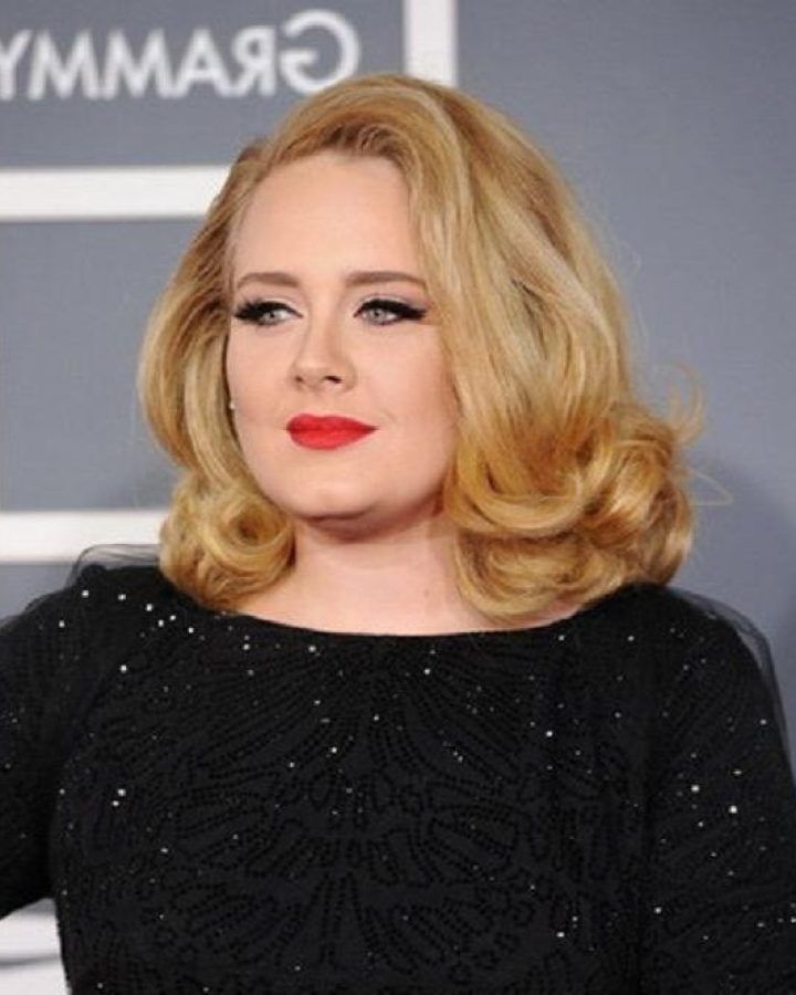 15 Photos Adele Shoulder Length Bob Hairstyles