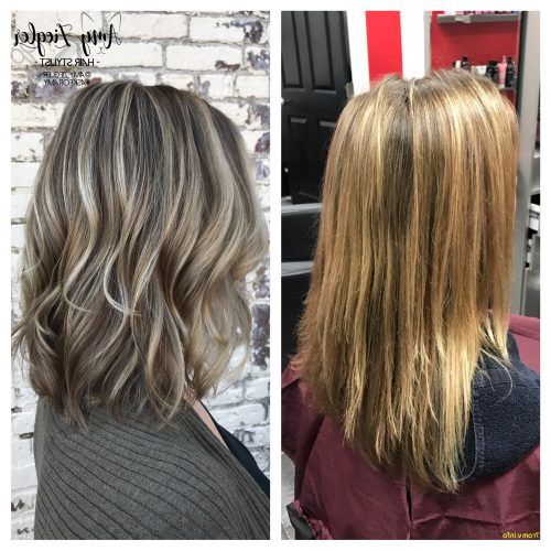 Ash Blonde Bob Hairstyles With Light Long Layers (Photo 17 of 20)