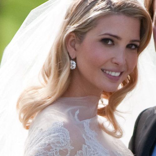 Blonde Half Up Bridal Hairstyles With Veil (Photo 13 of 20)