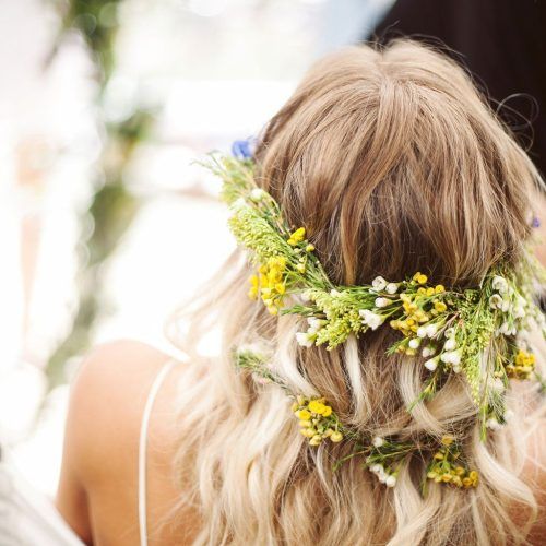 Bohemian And Free-Spirited Bridal Hairstyles (Photo 16 of 20)