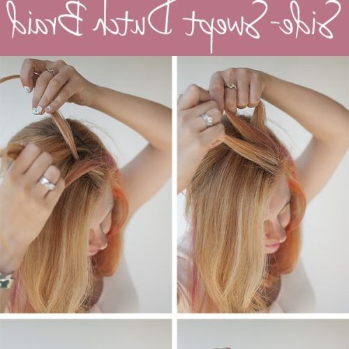Braid And Side Bang Hairstyles (Photo 9 of 15)