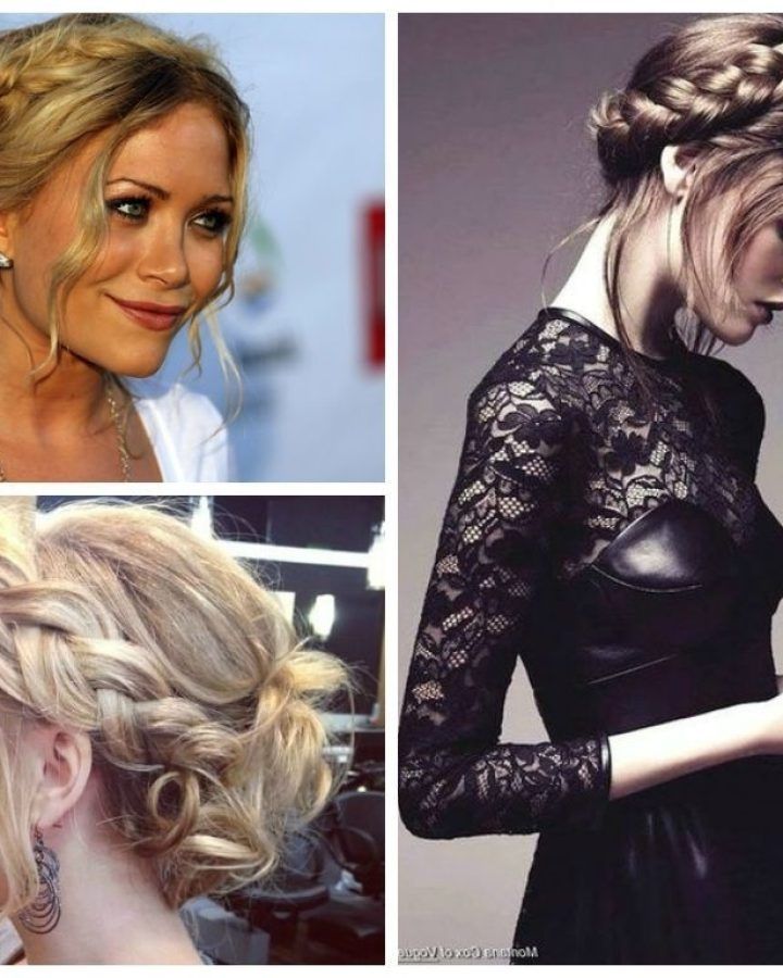 20 Best Ideas Braided Crown Ponytails for Round Faces