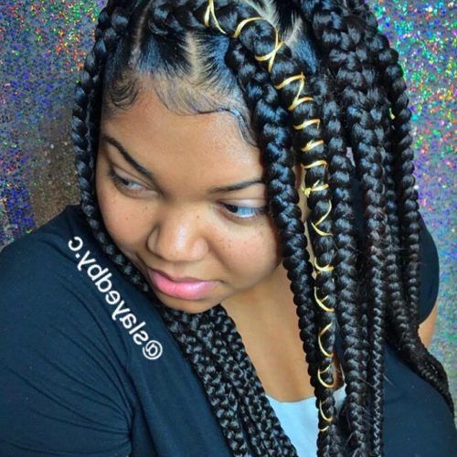 Braided Hairstyles With Beads And Wraps (Photo 9 of 20)