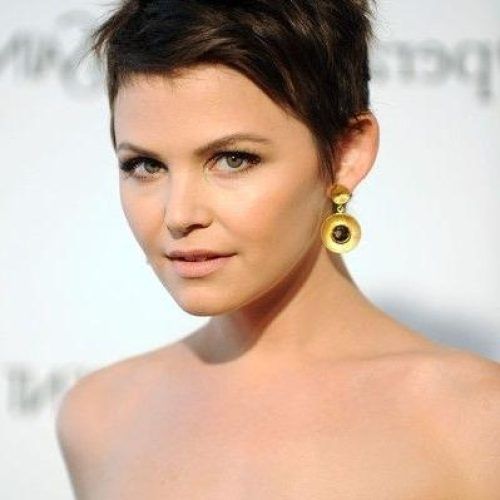Brunette Pixie Haircuts (Photo 1 of 20)