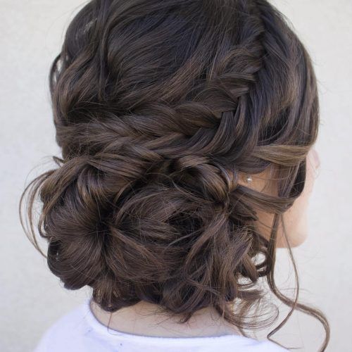 Classic Prom Updos With Thick Accent Braid (Photo 16 of 20)