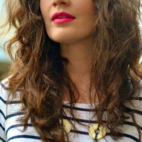 Curly Long Hairstyles With Bangs (Photo 3 of 20)