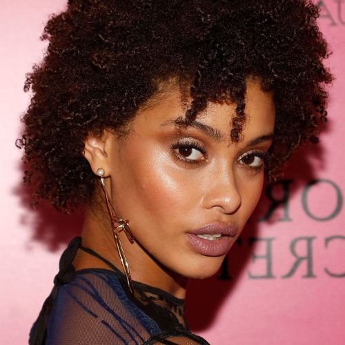 Curly Medium Hairstyles Black Women (Photo 10 of 20)