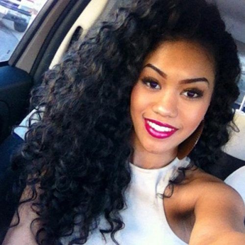 Cute Long Hairstyles For Black Women (Photo 8 of 15)