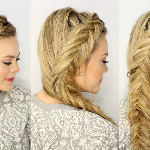 Double Fishtail Braids For Prom (Photo 10 of 20)