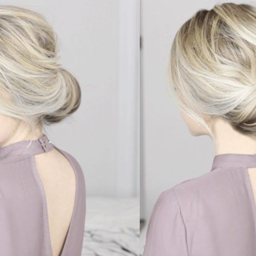 Easy Cute Gray Half Updo Hairstyles For Wedding (Photo 12 of 20)