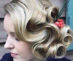 20 Ideas of Flowing Finger Waves Prom Hairstyles