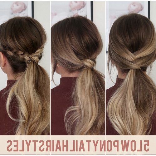 Hairstyles With Pretty Ponytail (Photo 2 of 20)