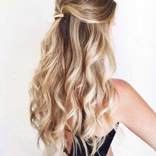 Half Up Long Hairstyles (Photo 8 of 20)
