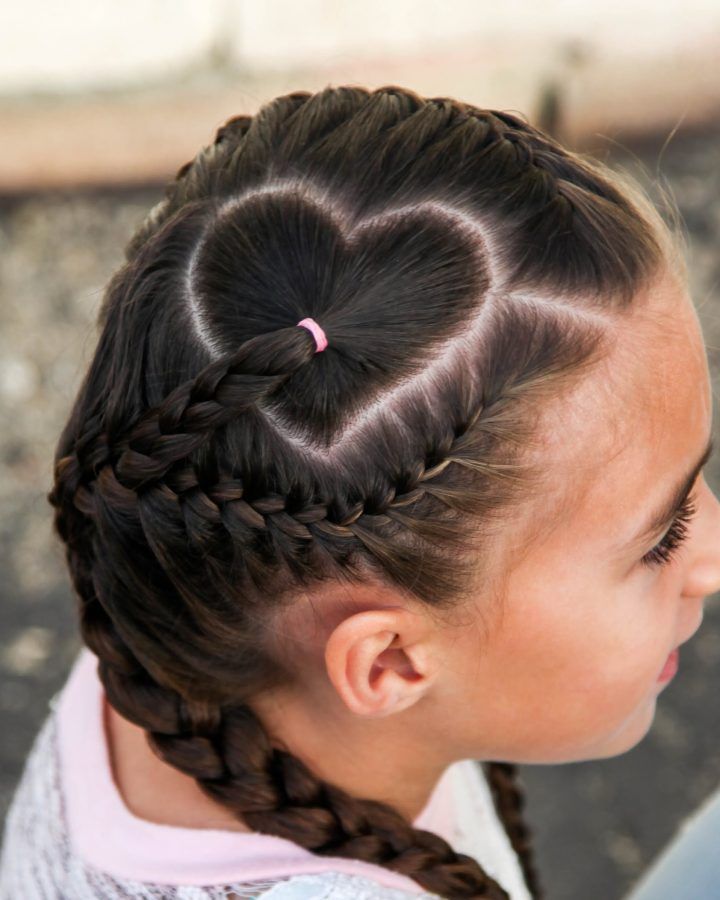 15 Inspirations Heart Braided Hairstyles