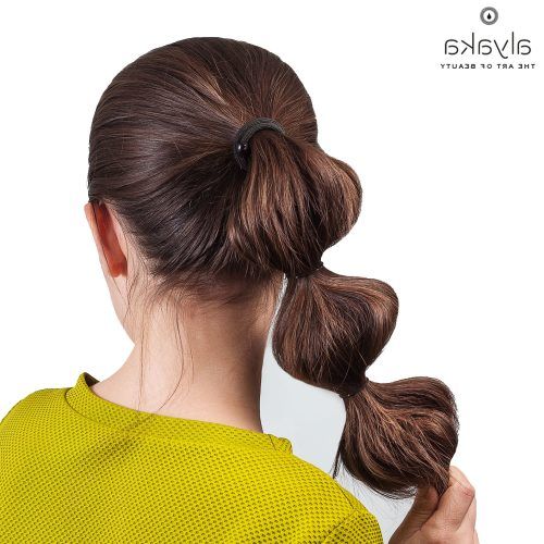 High Looped Ponytail Hairstyles With Hair Wrap (Photo 17 of 20)