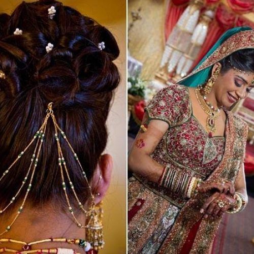 Indian Bridal Long Hairstyles (Photo 14 of 20)
