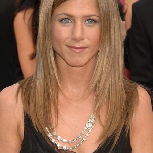 Jennifer Aniston Long Haircuts (Photo 10 of 15)
