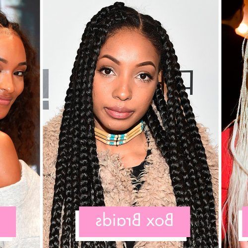 Long And Big Cornrows Under Braid Hairstyles (Photo 11 of 20)