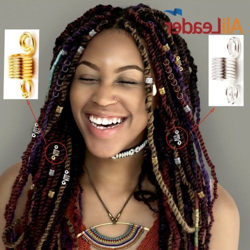 Long Braid Hairstyles With Golden Beads (Photo 17 of 20)