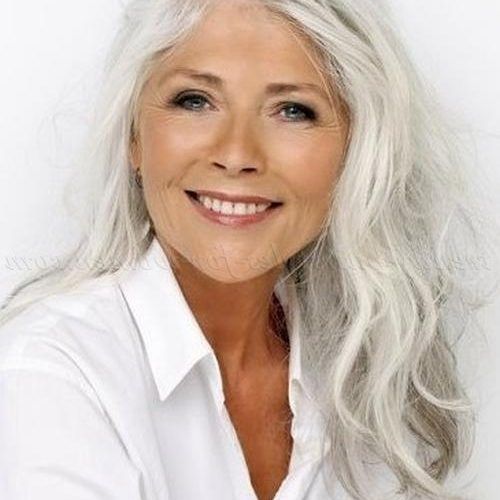 Long Hairstyles For Grey Hair (Photo 2 of 15)