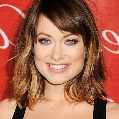 Long Hairstyles For Square Faces With Bangs (Photo 15 of 15)