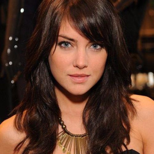 Long Hairstyles With Side Fringe (Photo 5 of 20)