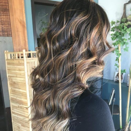 Long Layered Brunette Hairstyles With Curled Ends (Photo 4 of 20)