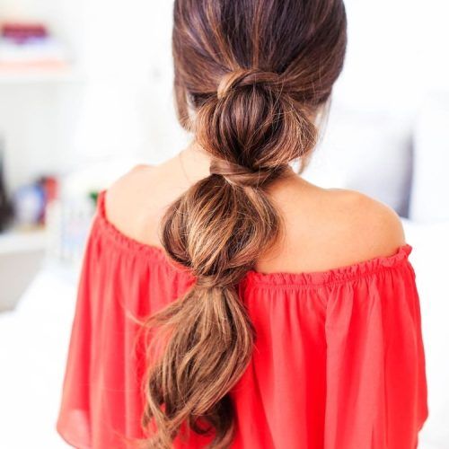Low Twisted Pony Hairstyles For Ombre Hair (Photo 11 of 20)