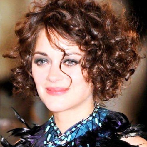 Medium Haircuts For Naturally Curly Hair And Round Face (Photo 11 of 20)