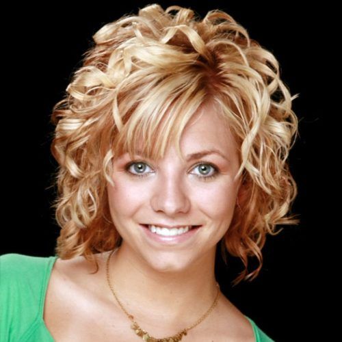 Medium Haircuts For Older Women With Curly Hair (Photo 18 of 20)