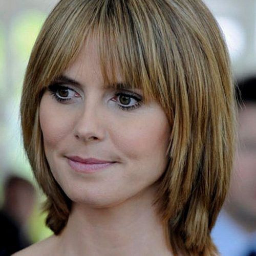 Medium Hairstyles With Bangs For Fine Hair (Photo 12 of 20)