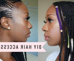 15 Photos Ponytail Braids with Quirky Hair Accessory