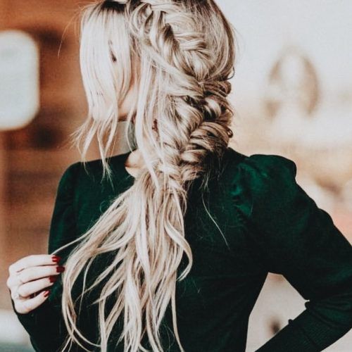 Ponytail Hairstyles With Wild Wavy Ombre (Photo 10 of 20)