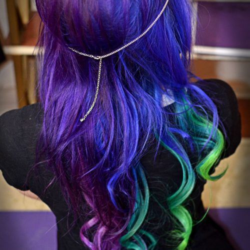 Ravishing Smoky Purple Ombre Hairstyles (Photo 8 of 20)